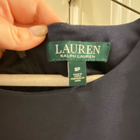 Women’s Petite Navy Dress; Size 8P; Ralph Lauren; NWT - Picture 5 of 5